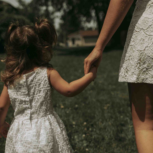 A beautiful collection of mommy and daughter matching outfits for special family moments and travel.